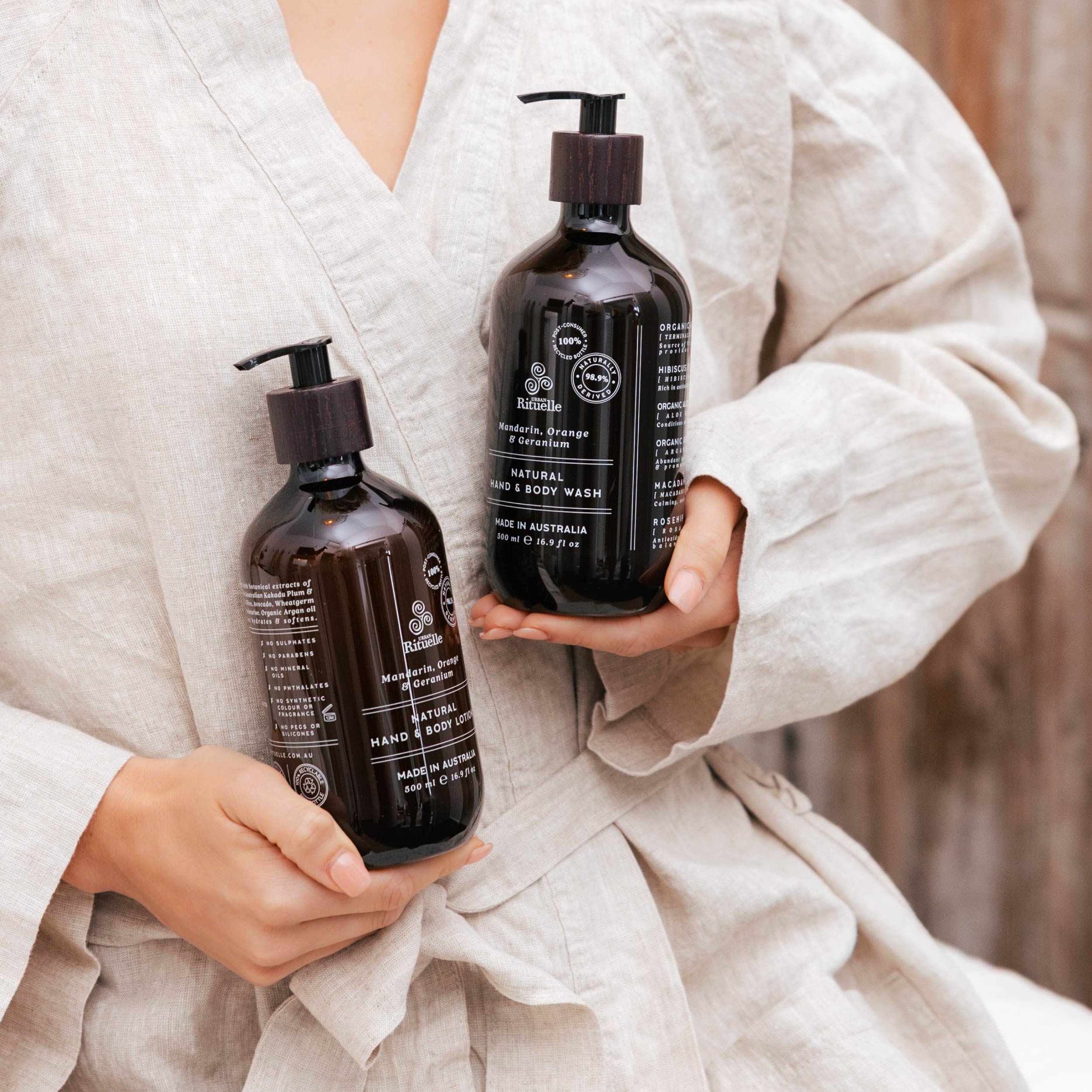 Mandarin, Orange & Geranium<br> Natural Hand & Body Lotion | 500ml