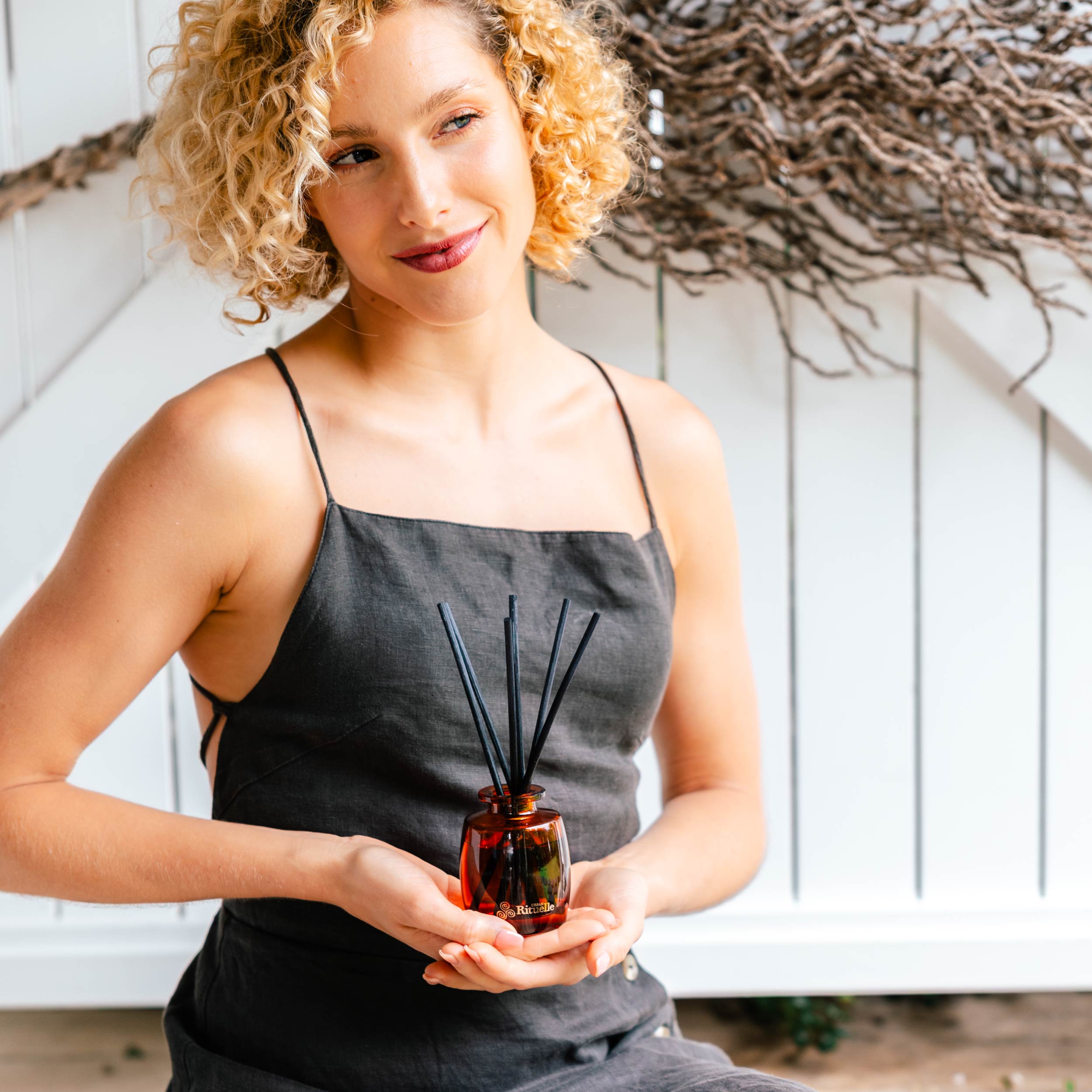 Mandarin, Basil & Lime<br> Mini Fragrance Diffuser Set | 90ml