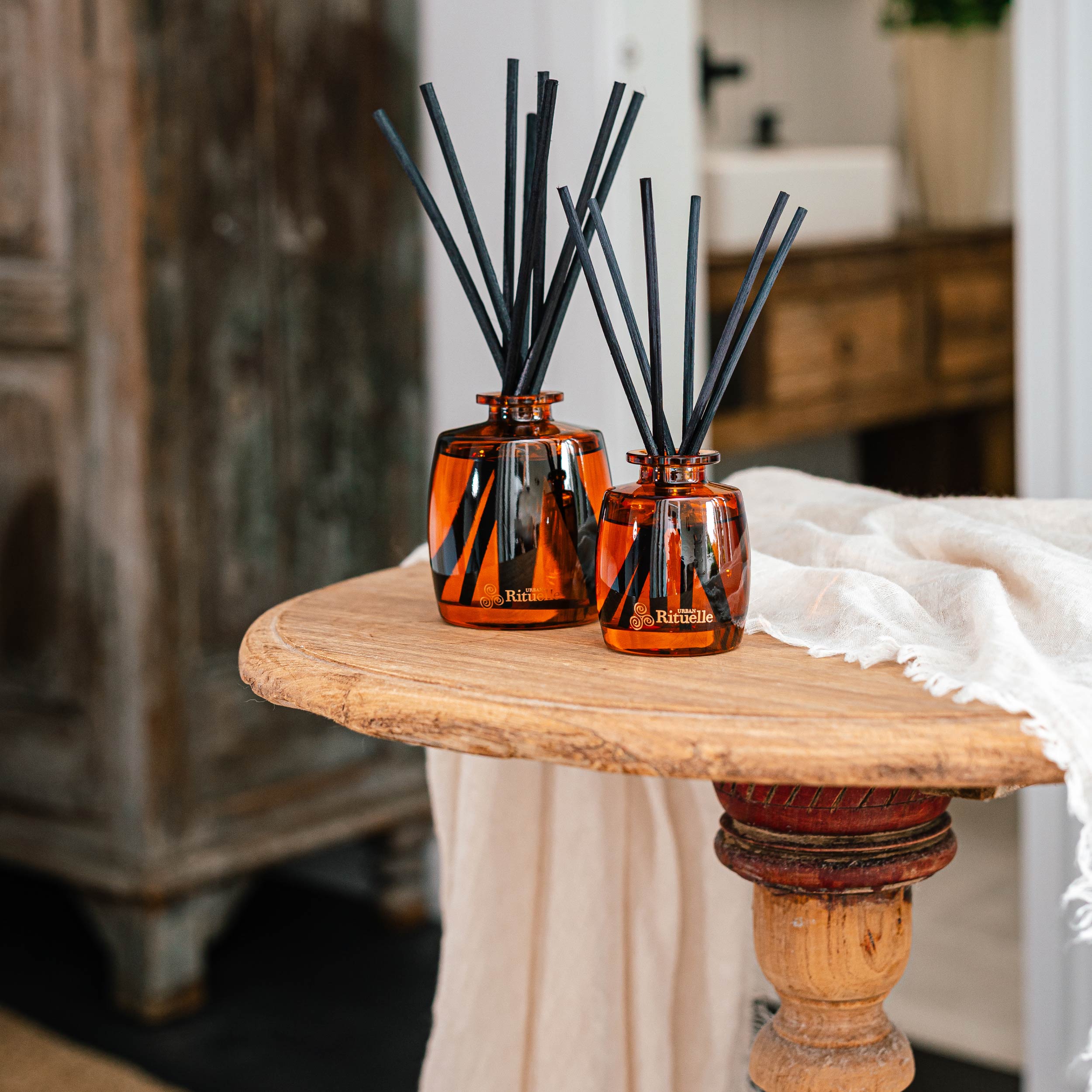 Mandarin, Basil & Lime<br> Mini Fragrance Diffuser Set | 90ml