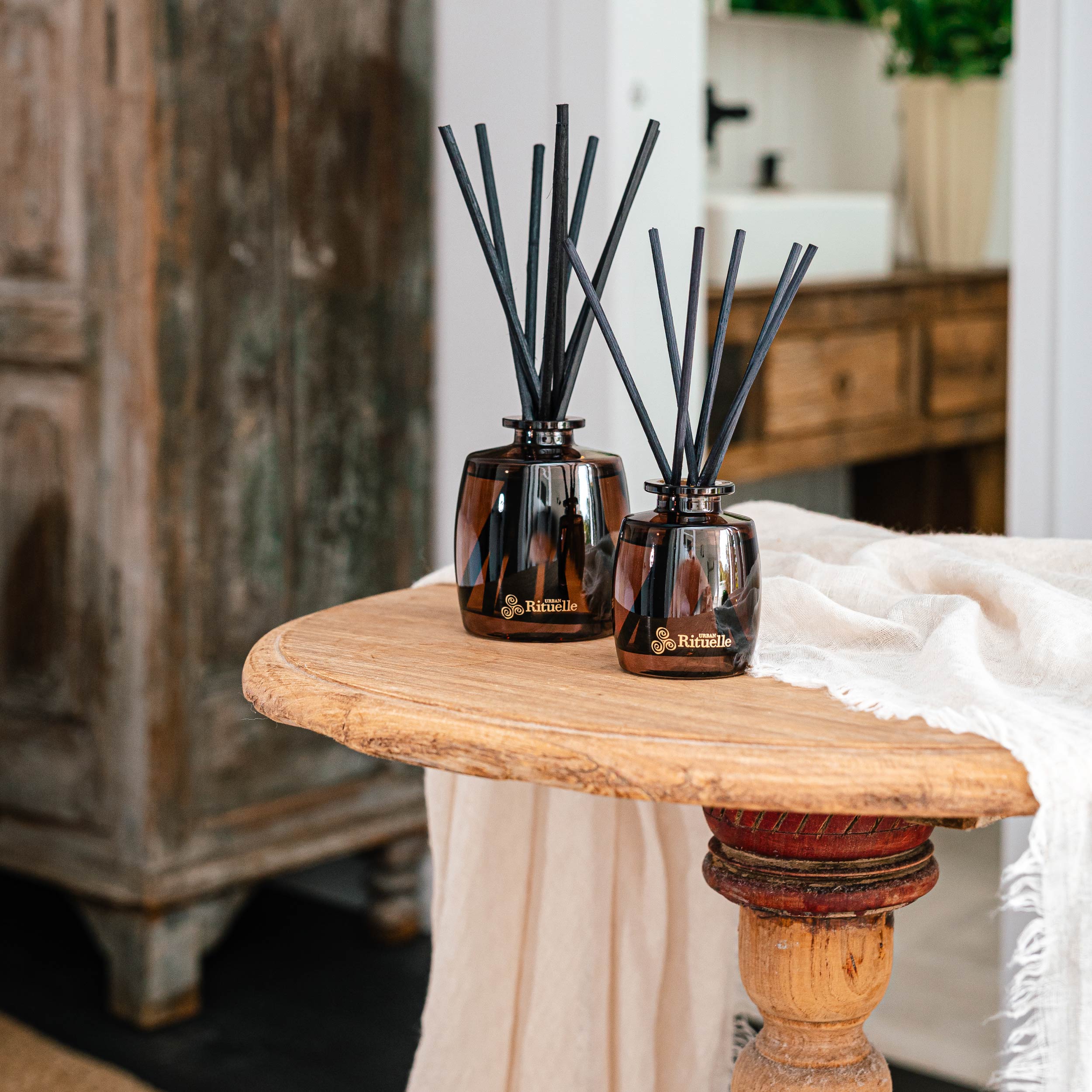 Wild Sage, Bitter Orange, Bergamot, Driftwood<br> Mini Fragrance Diffuser Set | 90ml