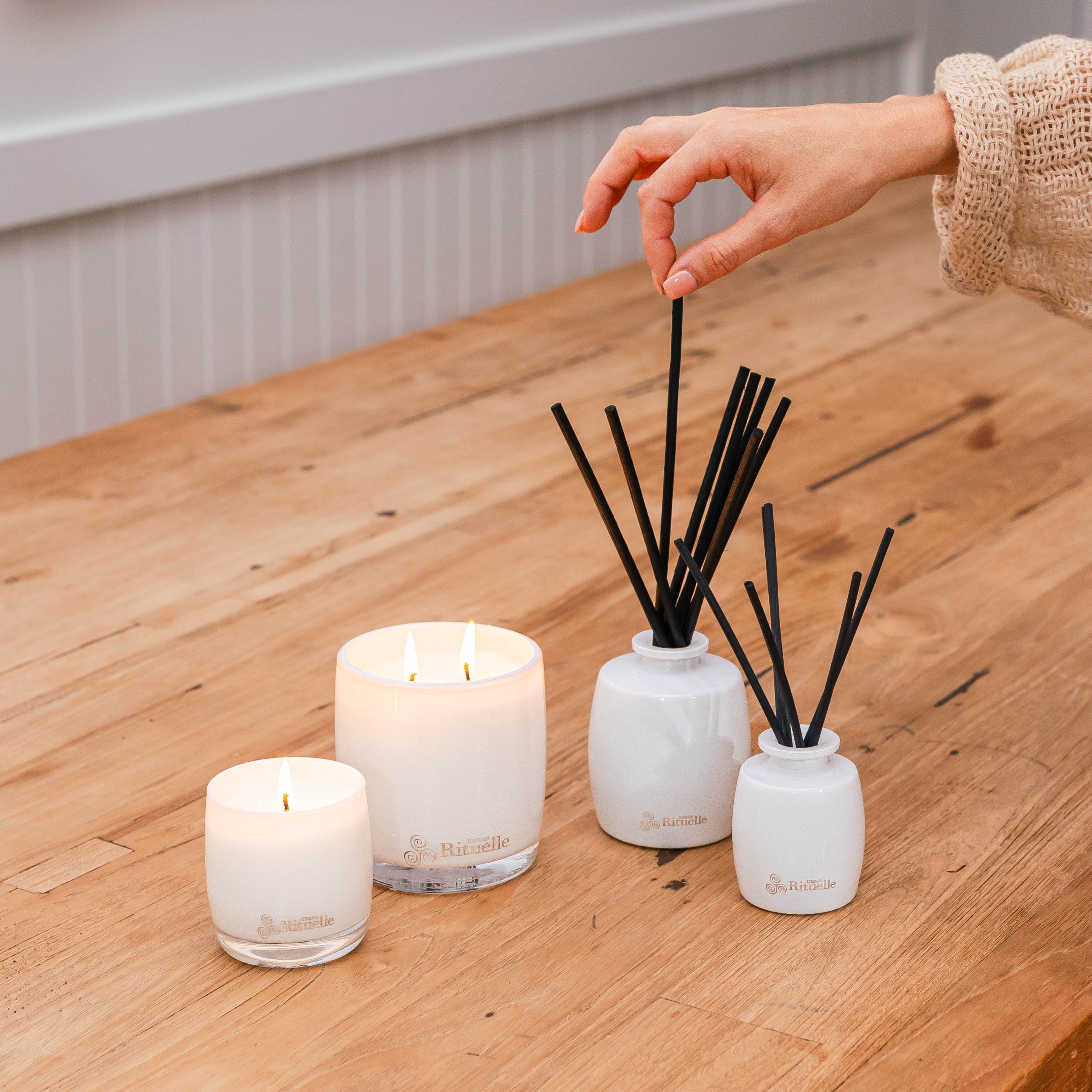 Pistachio, Saffron, Praline, Maple<br> Scented Soy Candle | 140gm