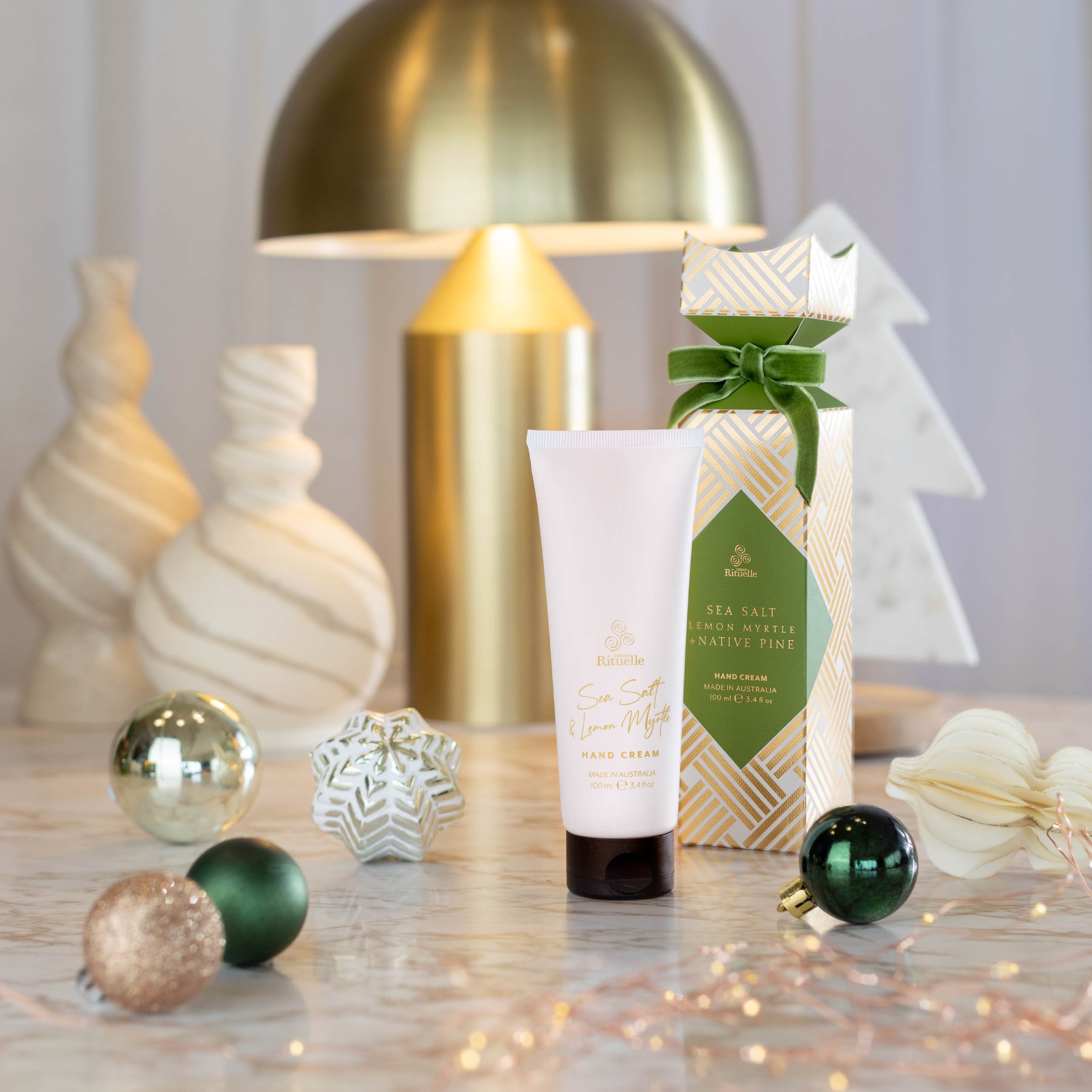 Sea Salt, Lemon Myrtle + Native Pine <br> Hand Cream Bon Bon | 100ml