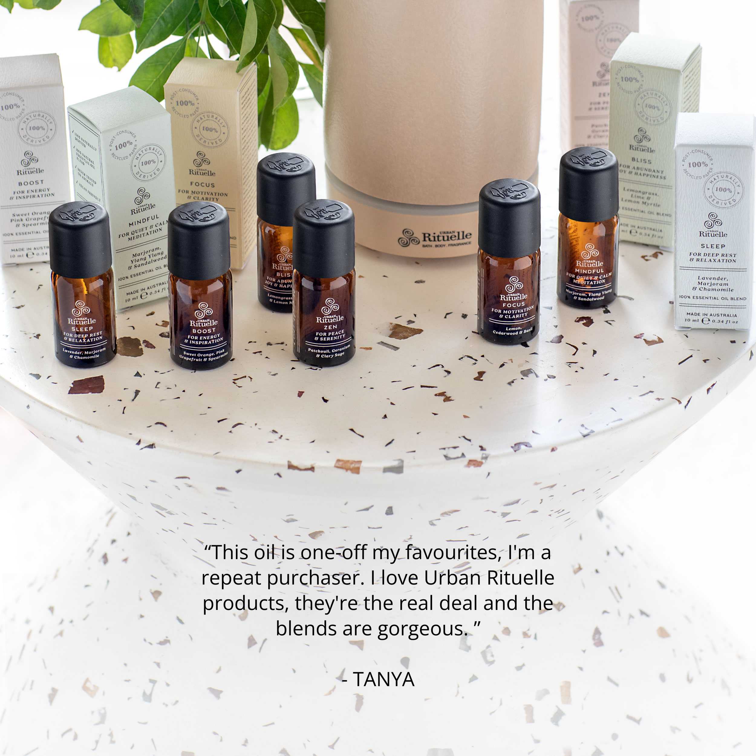 Natural Remedy - Wellness Rituelles 100% Essential Oil Blends - Boost: Sweet Orange, Pink Grapefruit & Spearmint