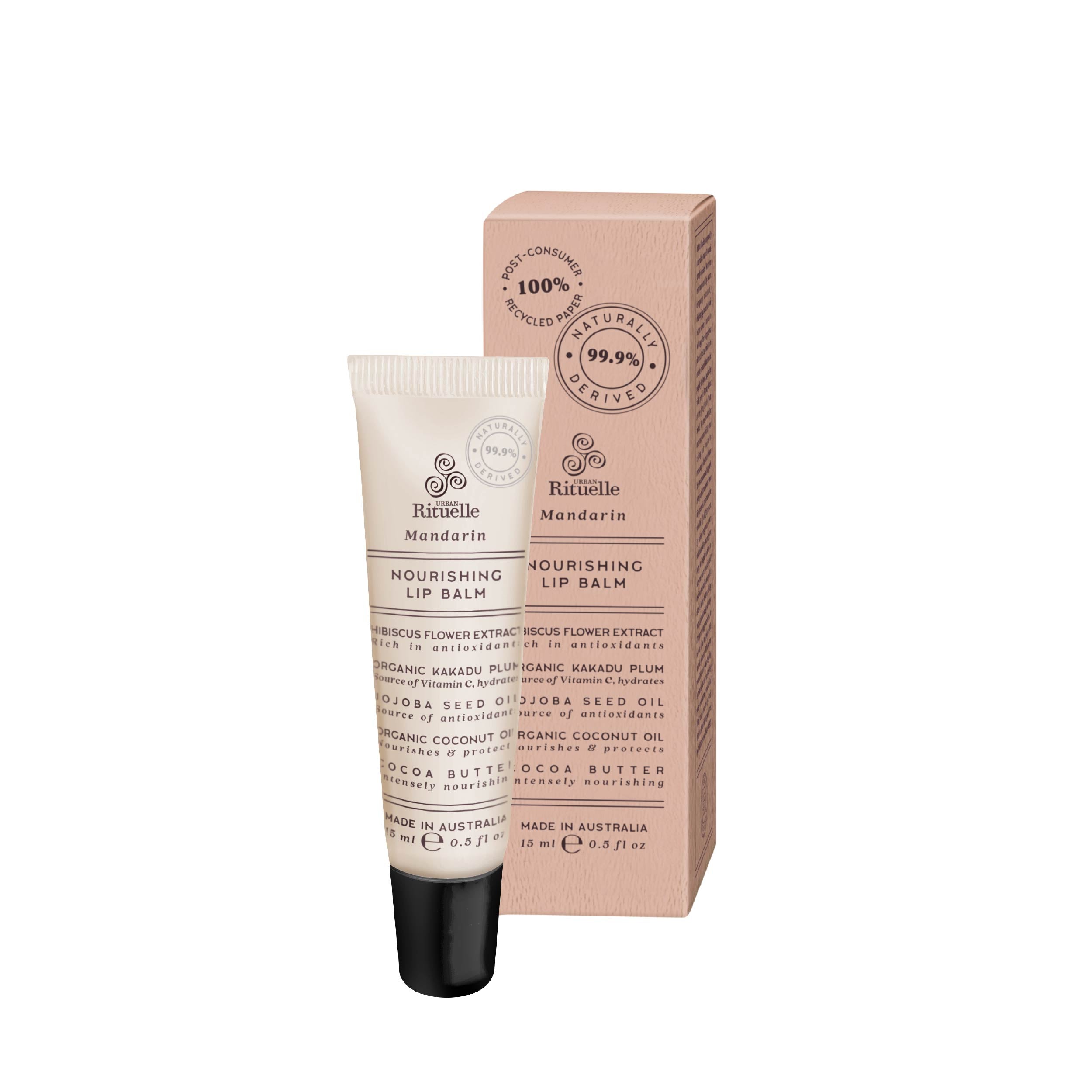 Natural Mandarin Flavour<br> TESTER: Nourishing Lip Balm