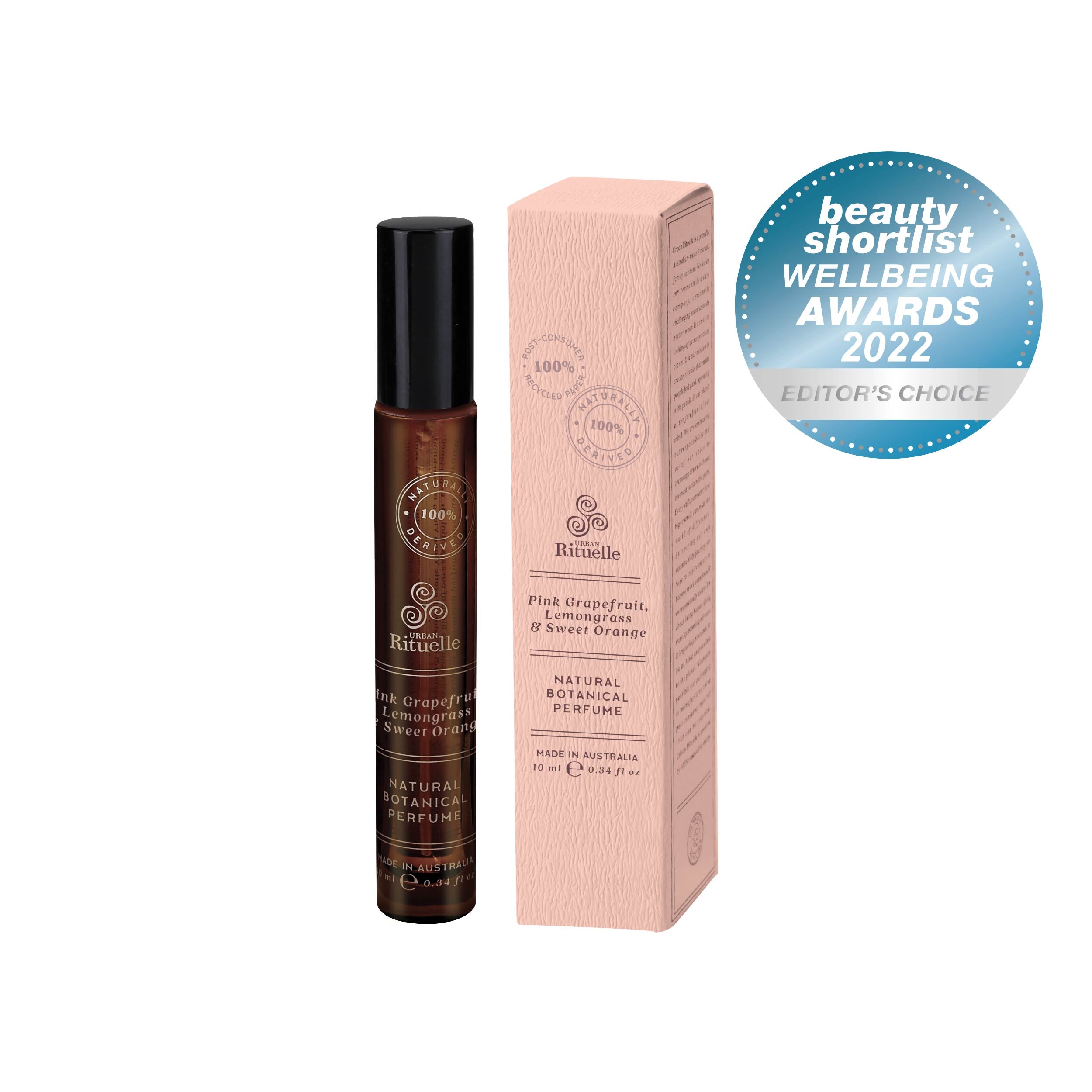 Pink Grapefruit, Lemongrass & Sweet Orange<br> TESTER: Natural Botanical Perfume