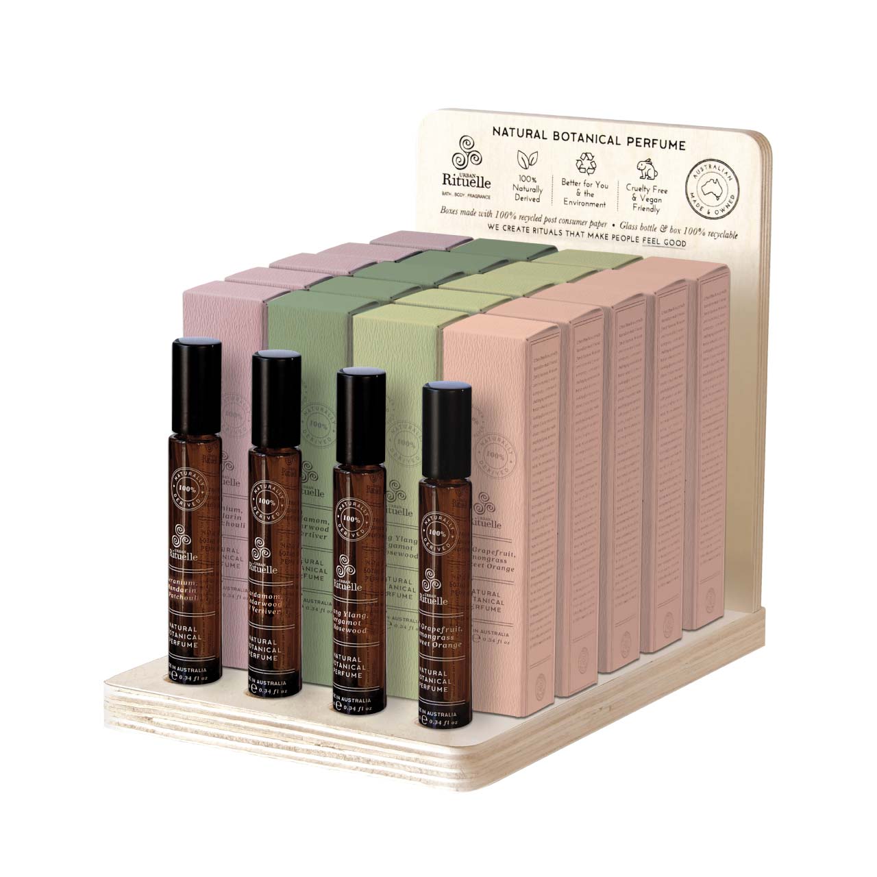 Natural Remedy<br> Natural Botanical Perfume Display Package