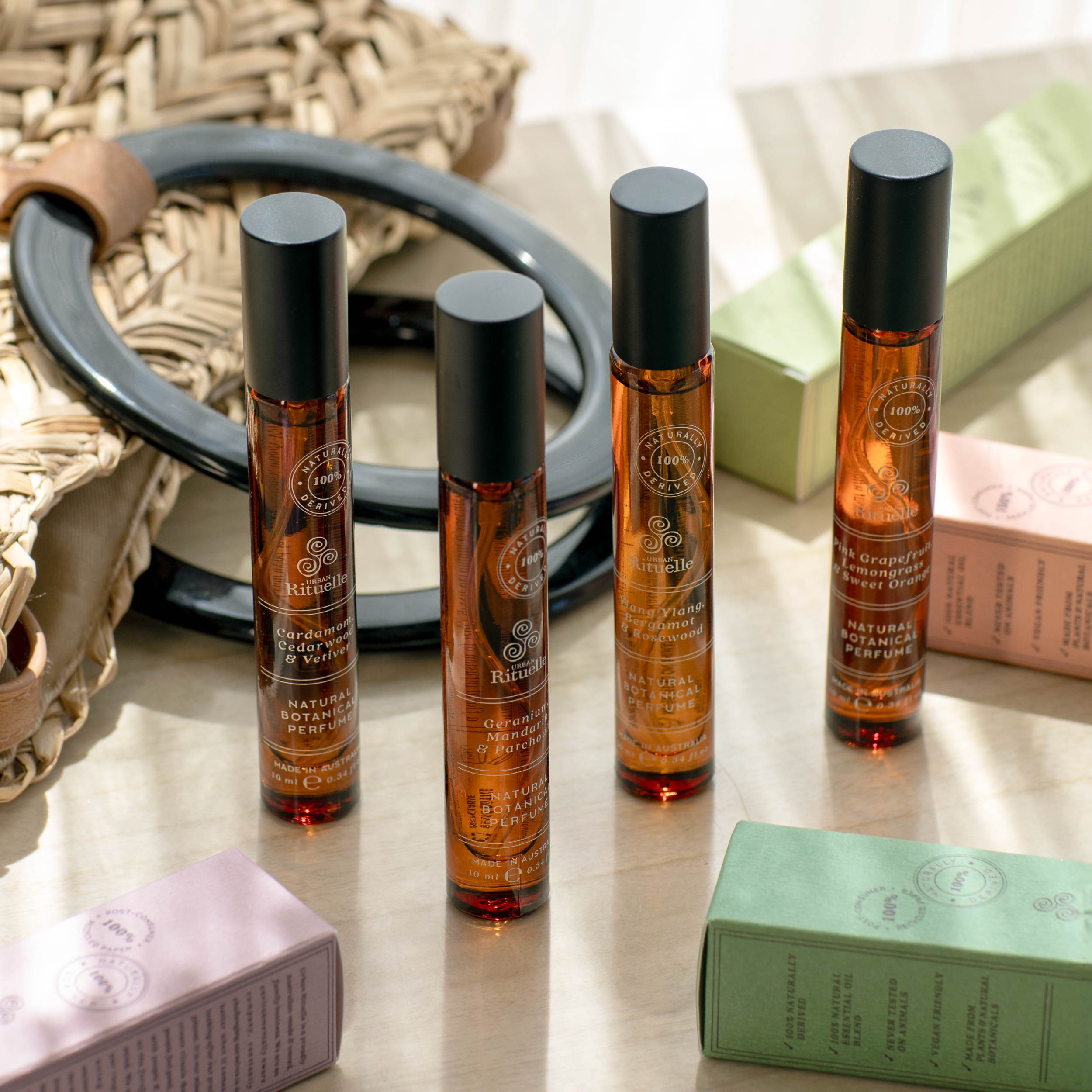 Geranium, Mandarin & Patchouli<br> Natural Botanical Perfume | 10ml