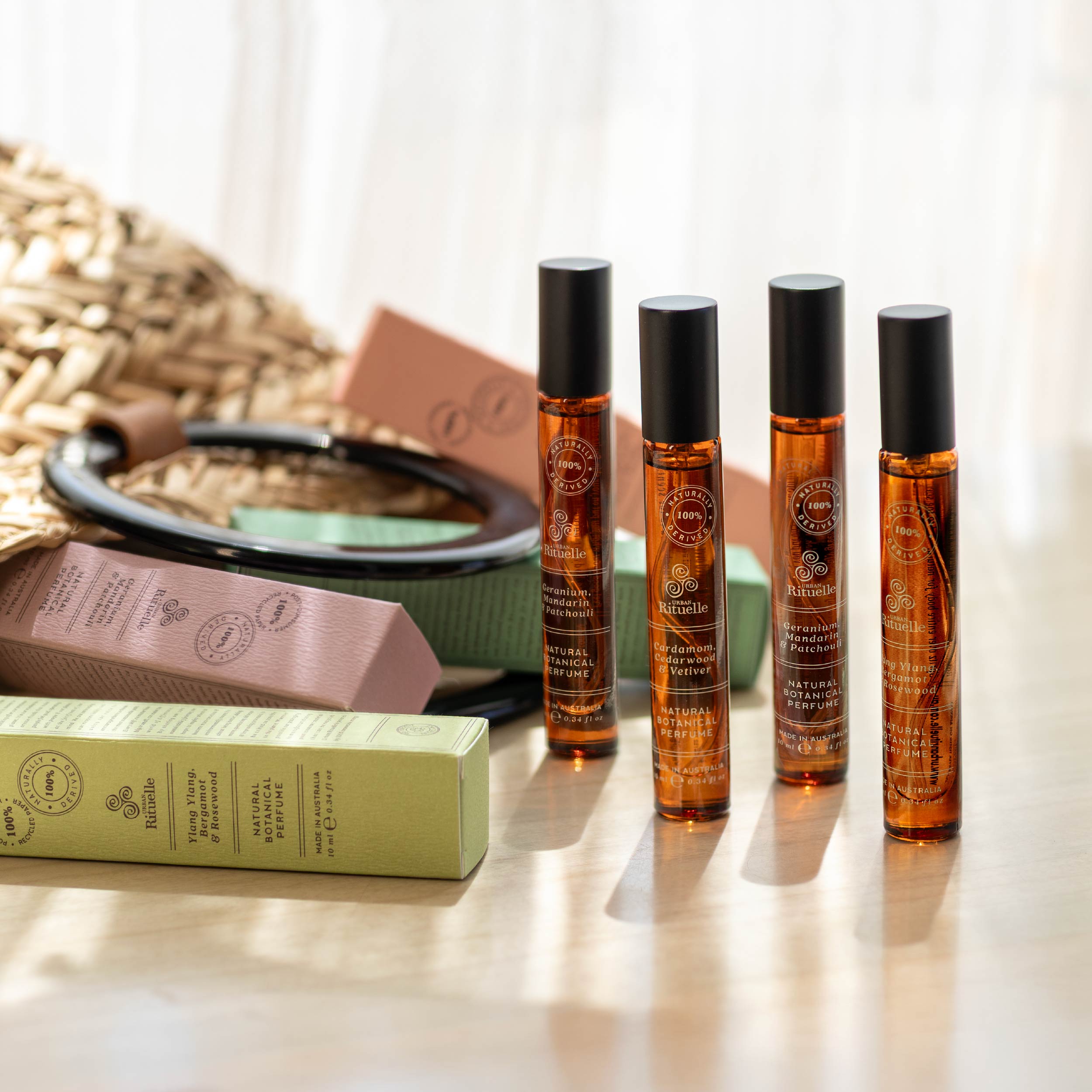 Geranium, Mandarin & Patchouli<br> Natural Botanical Perfume | 10ml