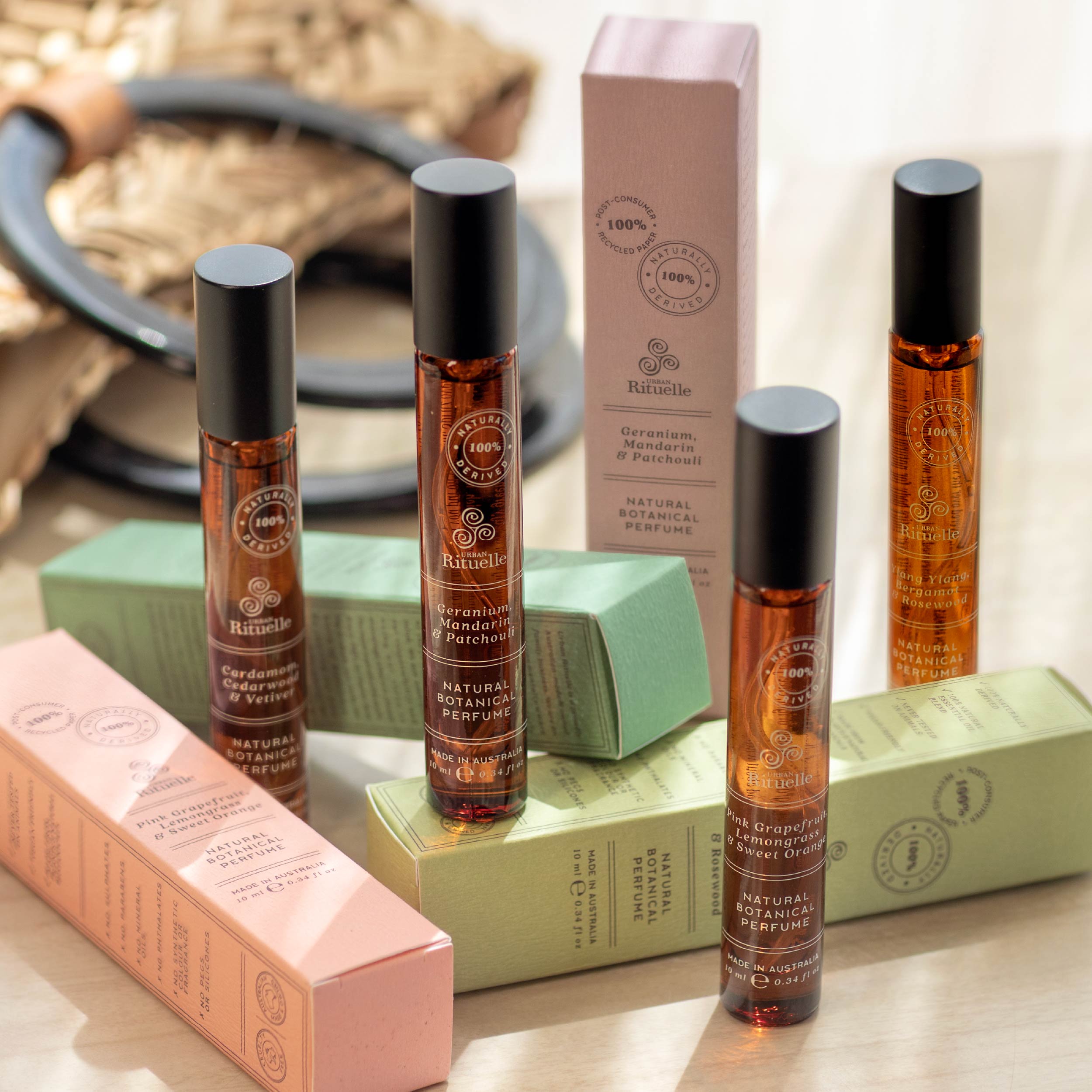 Natural Remedy<br> Natural Botanical Perfume Display Package