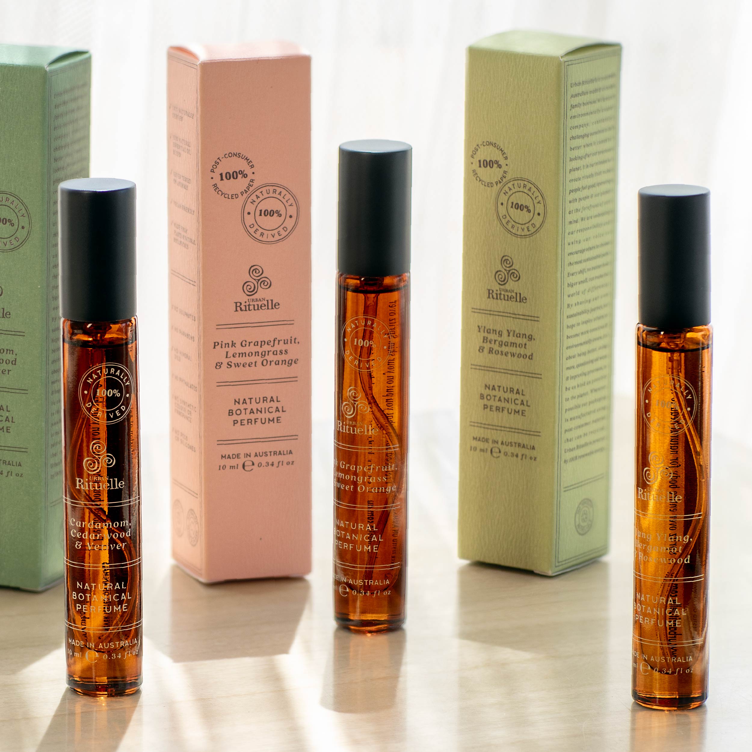 Pink Grapefruit, Lemongrass & Sweet Orange<br> Natural Botanical Perfume | 10ml