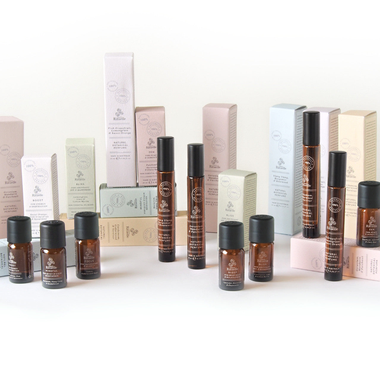 Natural Remedy<br> Wellness Rituelles Essential Oil Blends Display Package