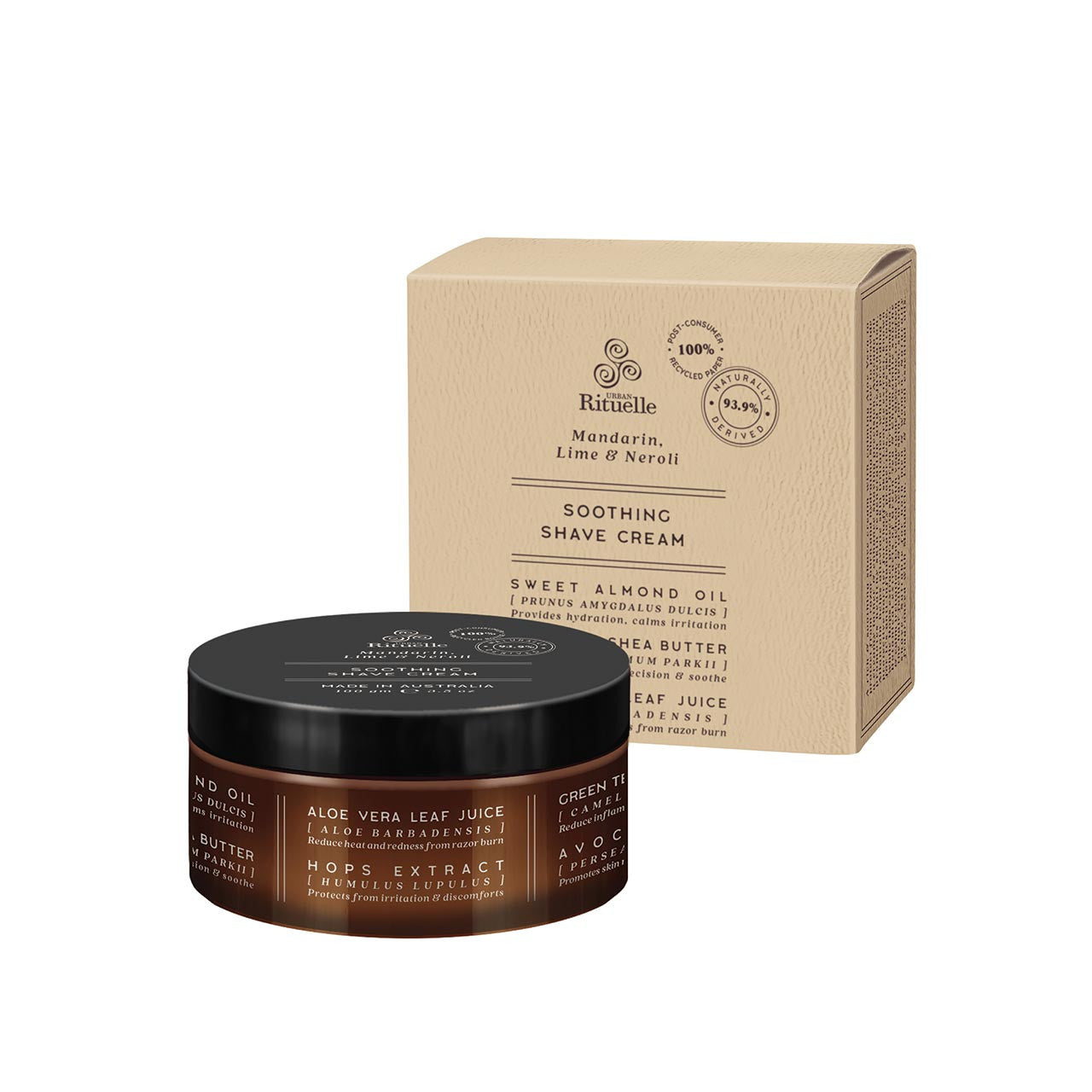 Mandarin, Lime & Neroli<br> TESTER: Soothing Shave Cream