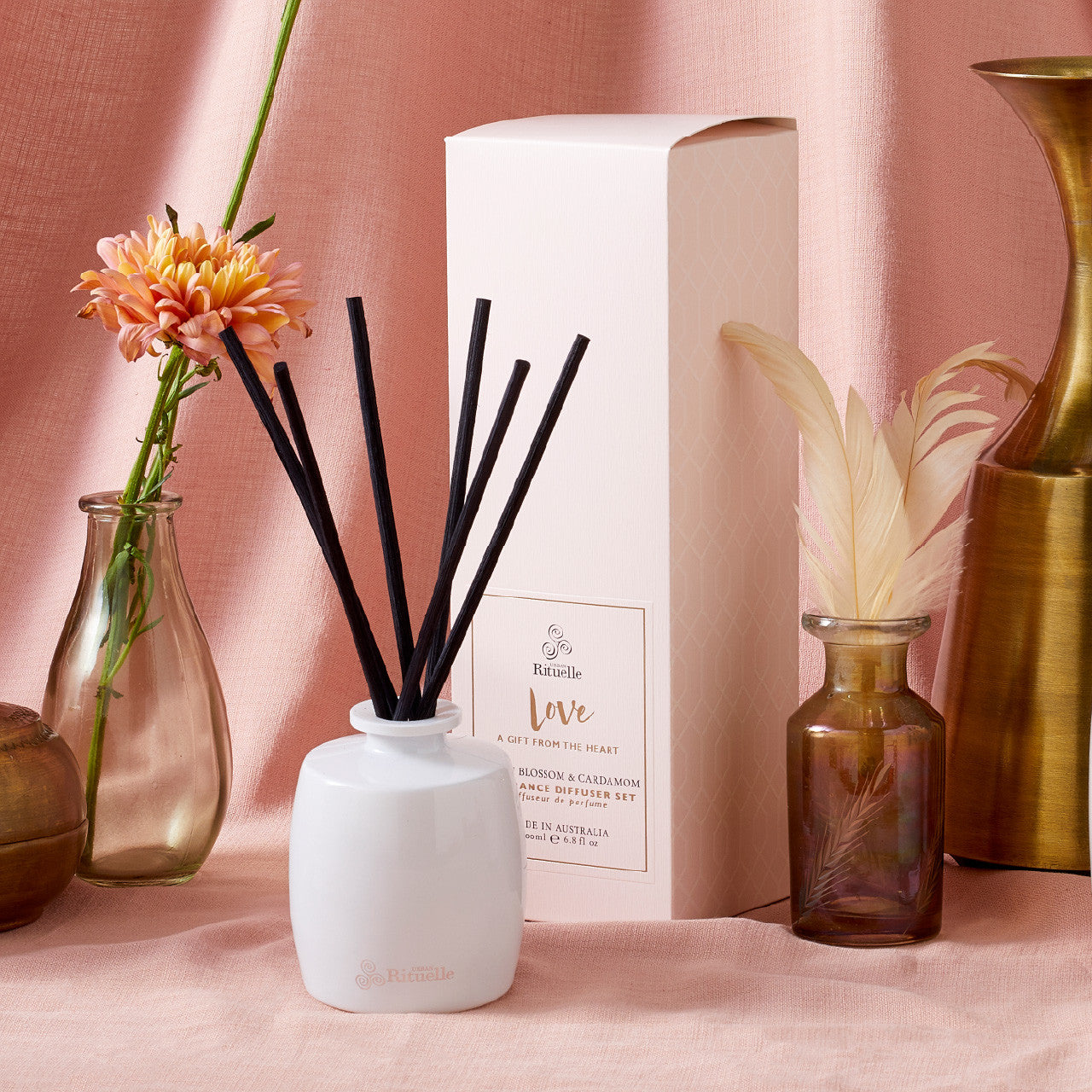 Love • Neroli Blossom & Cardamom<br> Fragrance Diffuser Set