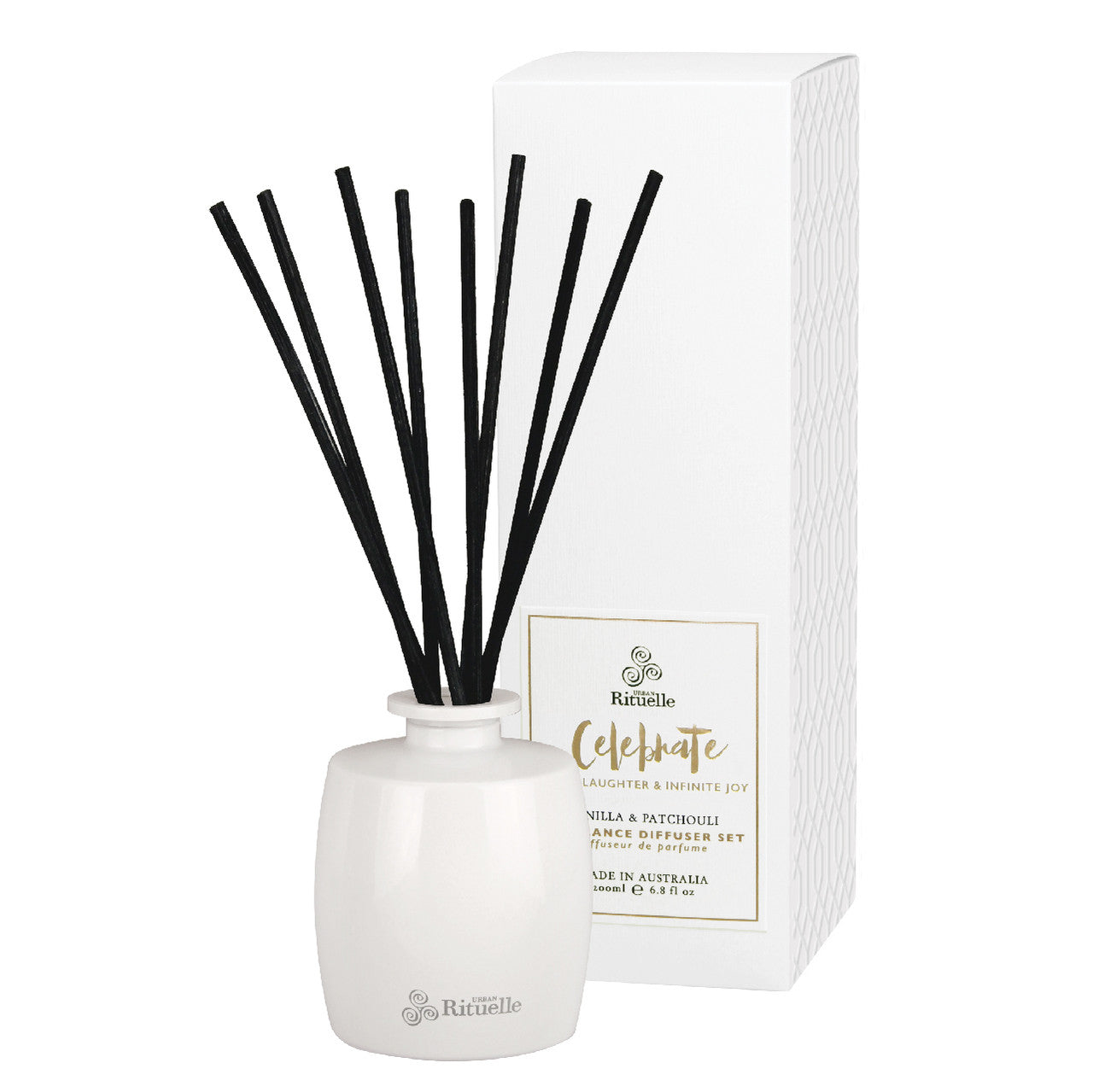 Celebrate • Vanilla & Patchouli<br> TESTER: Fragrance Diffuser Set