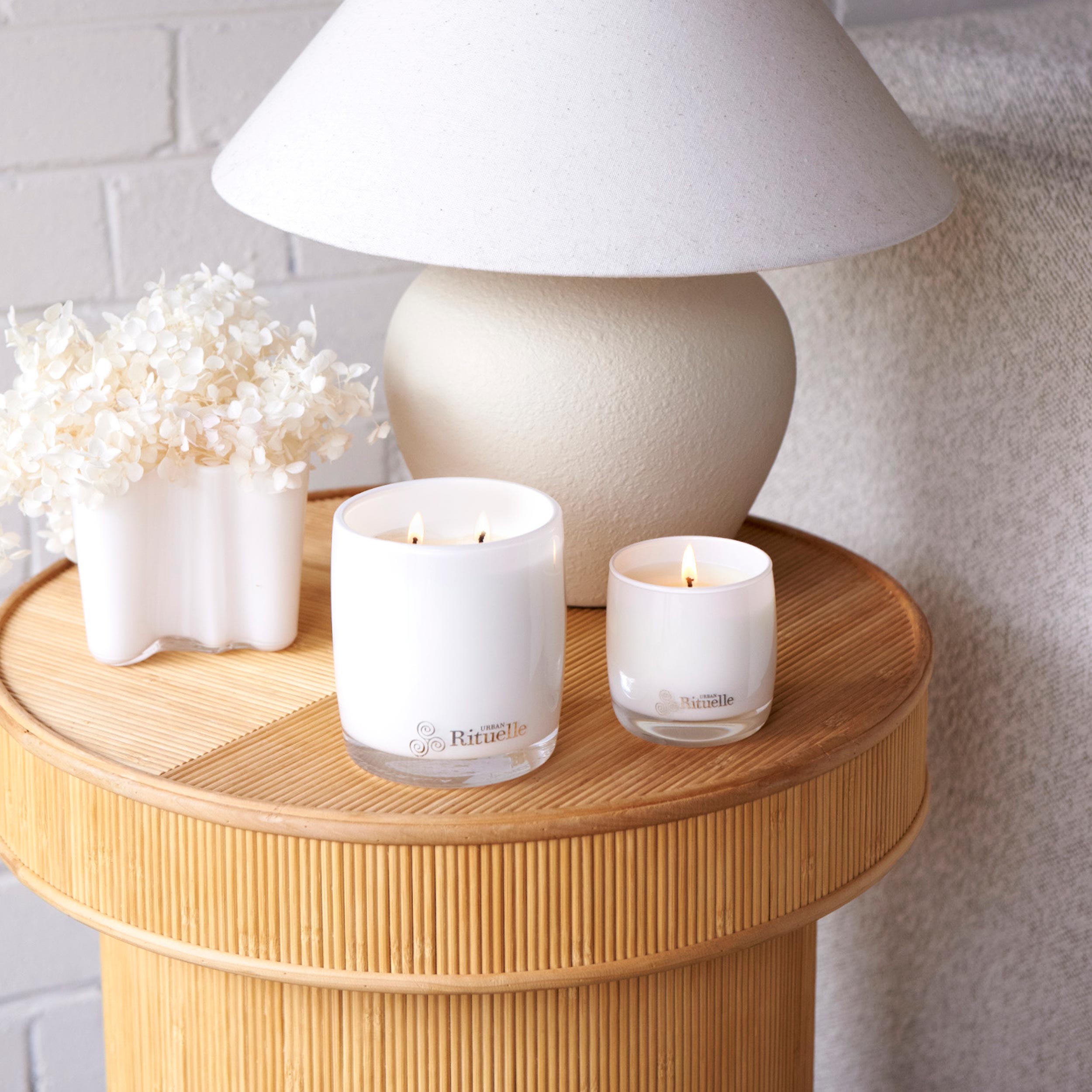Lemongrass, Mandarin Zest, Tahitian Lime, Sandalwood<br> Scented Soy Candle | 140gm