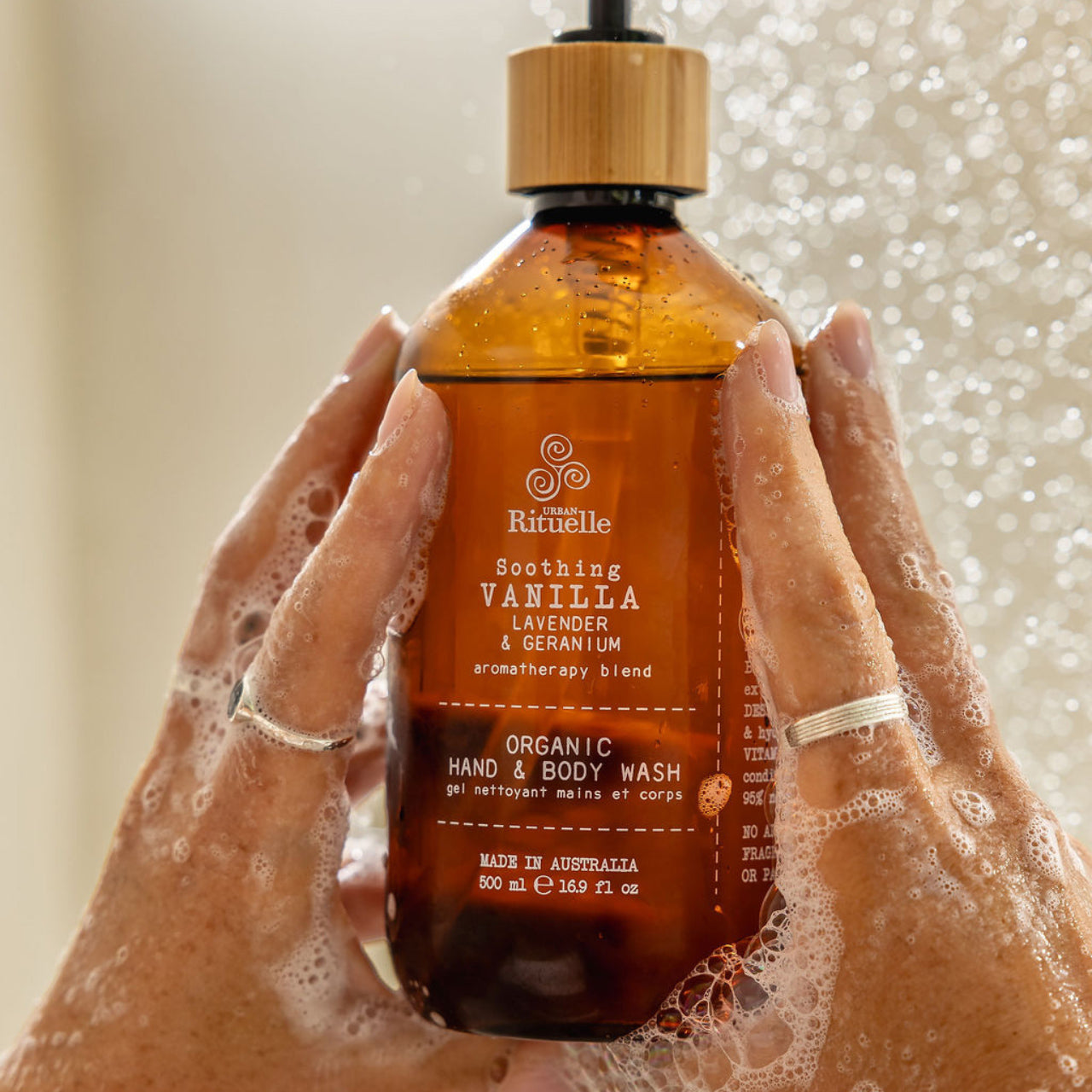 Vanilla, Lavender & Geranium<br> Organic Hand & Body Wash | 500ml