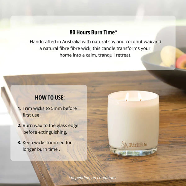 Pistachio, Saffron, Praline, Maple<br> Scented Soy Candle | 400gm