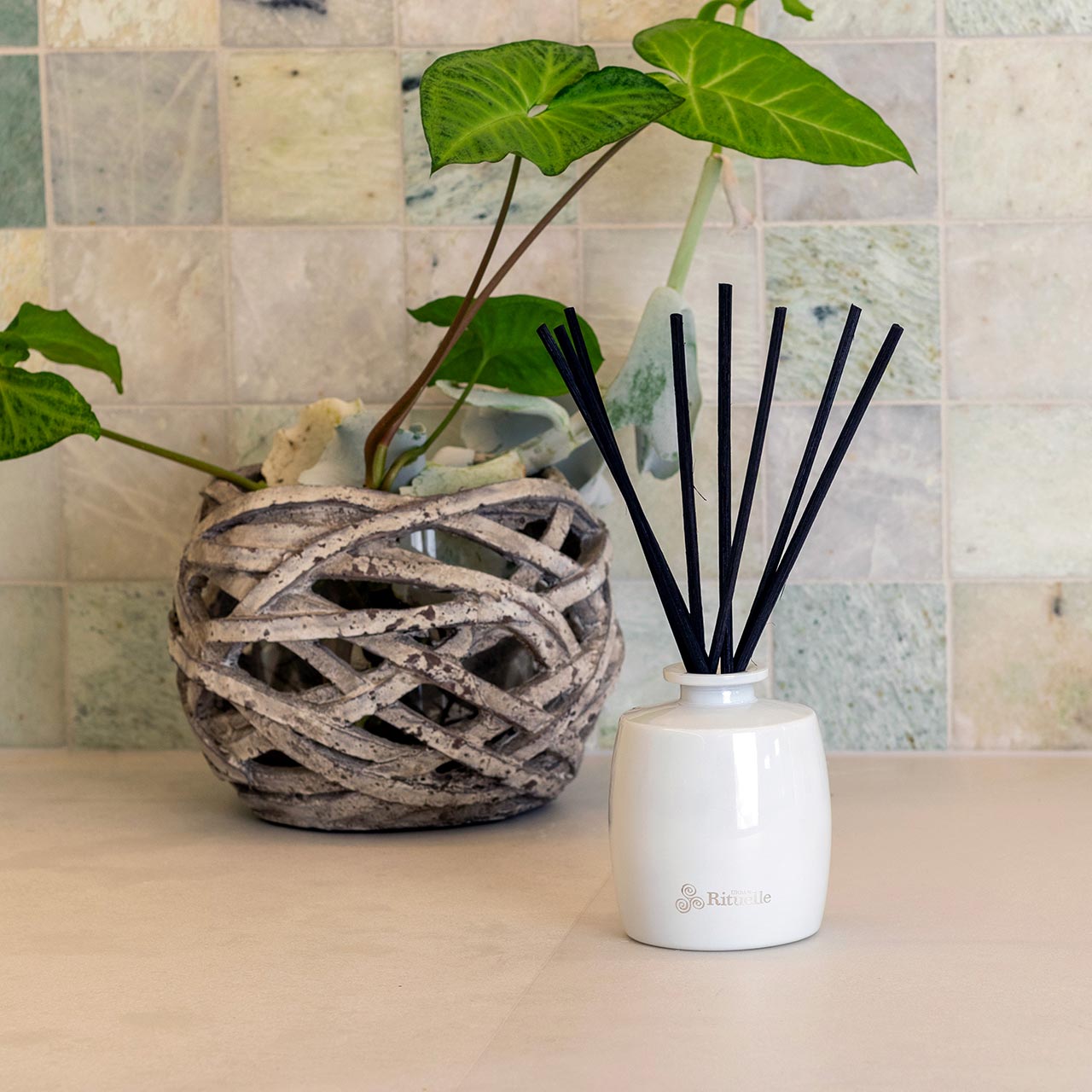 White Lotus, Geranium Leaf & Bergamot<br> Fragrance Diffuser Set | 200ml