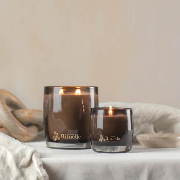 Black Amber, Rosewood & Cedar<br> Scented Soy Candle | 400gm