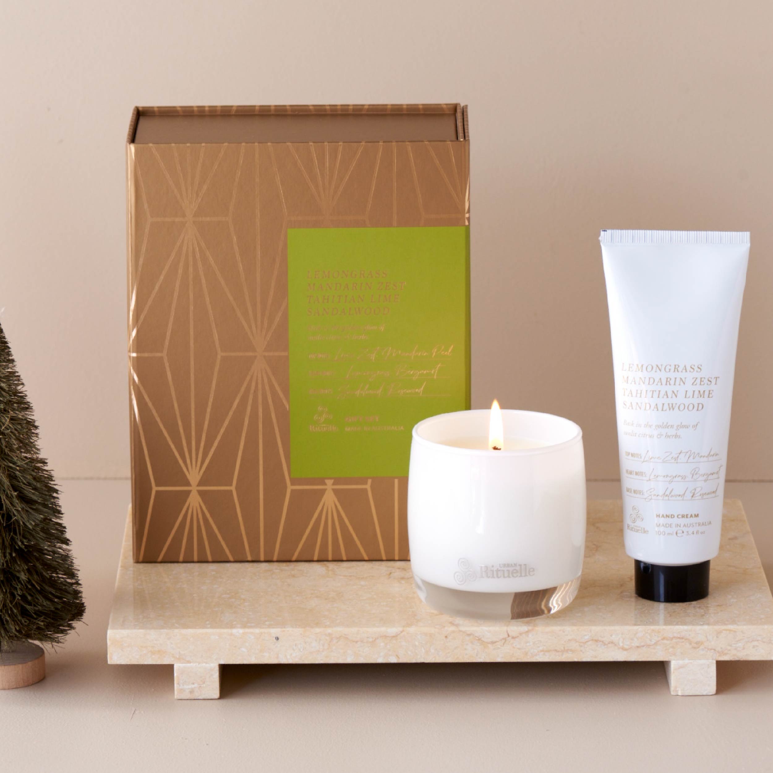 Lemongrass, Mandarin Zest, Tahitian Lime, Sandalwood<br>Signature Gift Set