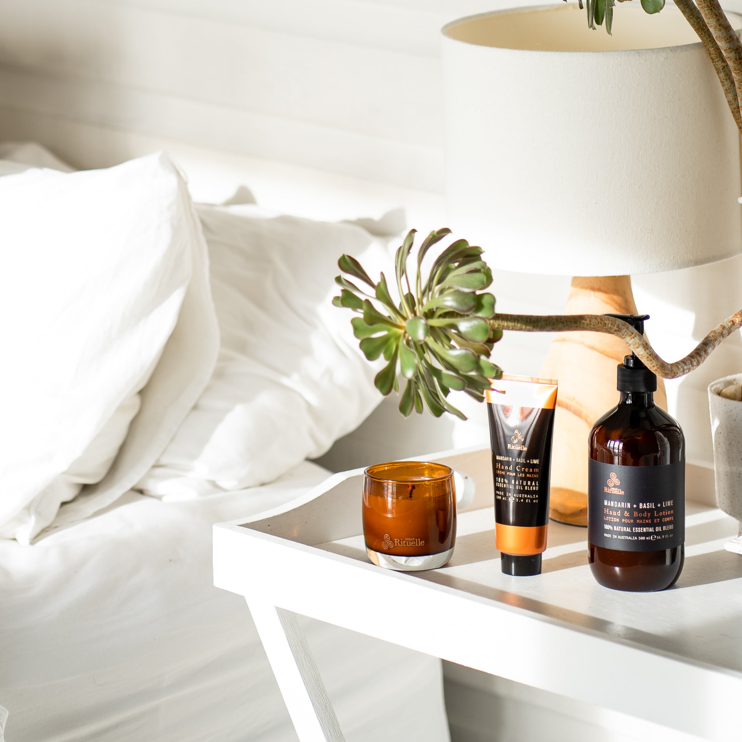 Mandarin, Basil & Lime<br> Scented Soy Candle | 140gm