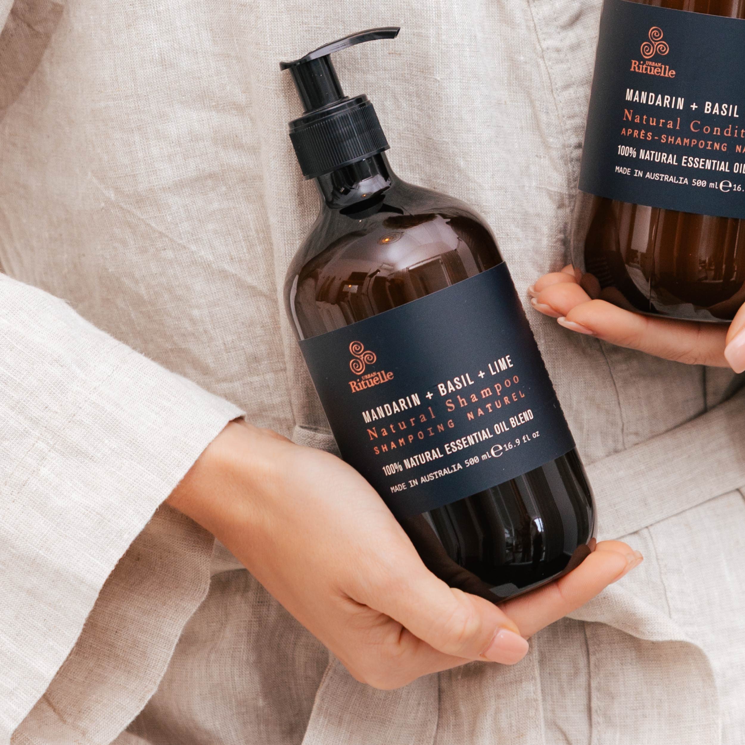 Mandarin, Basil & Lime<br> Natural Shampoo | 500ml