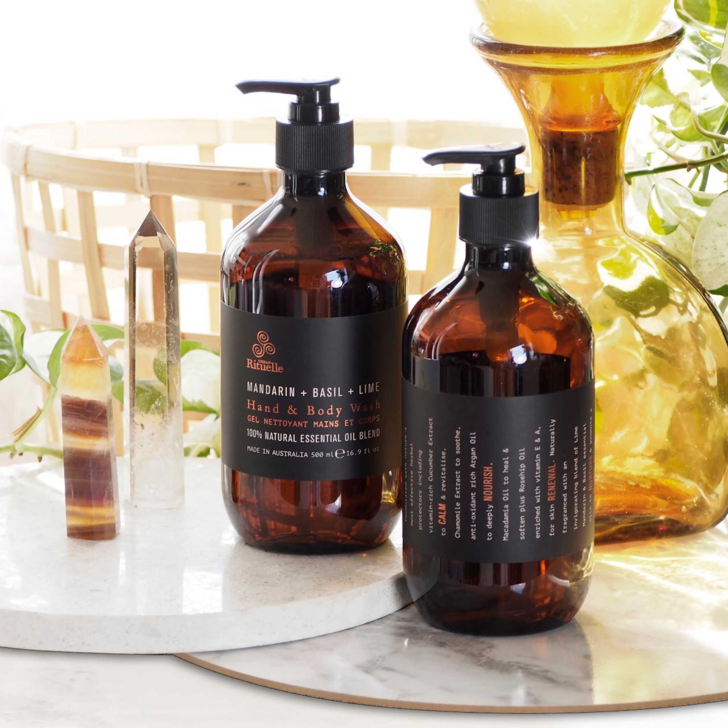 Mandarin, Basil & Lime<br> Hand & Body Wash | 500ml