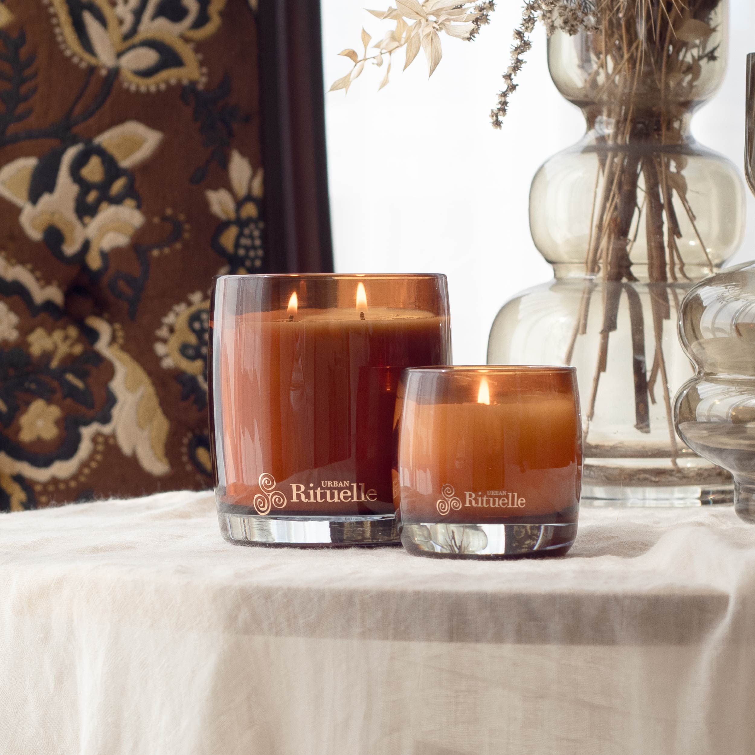 Mandarin, Basil & Lime<br> Scented Soy Candle | 400gm
