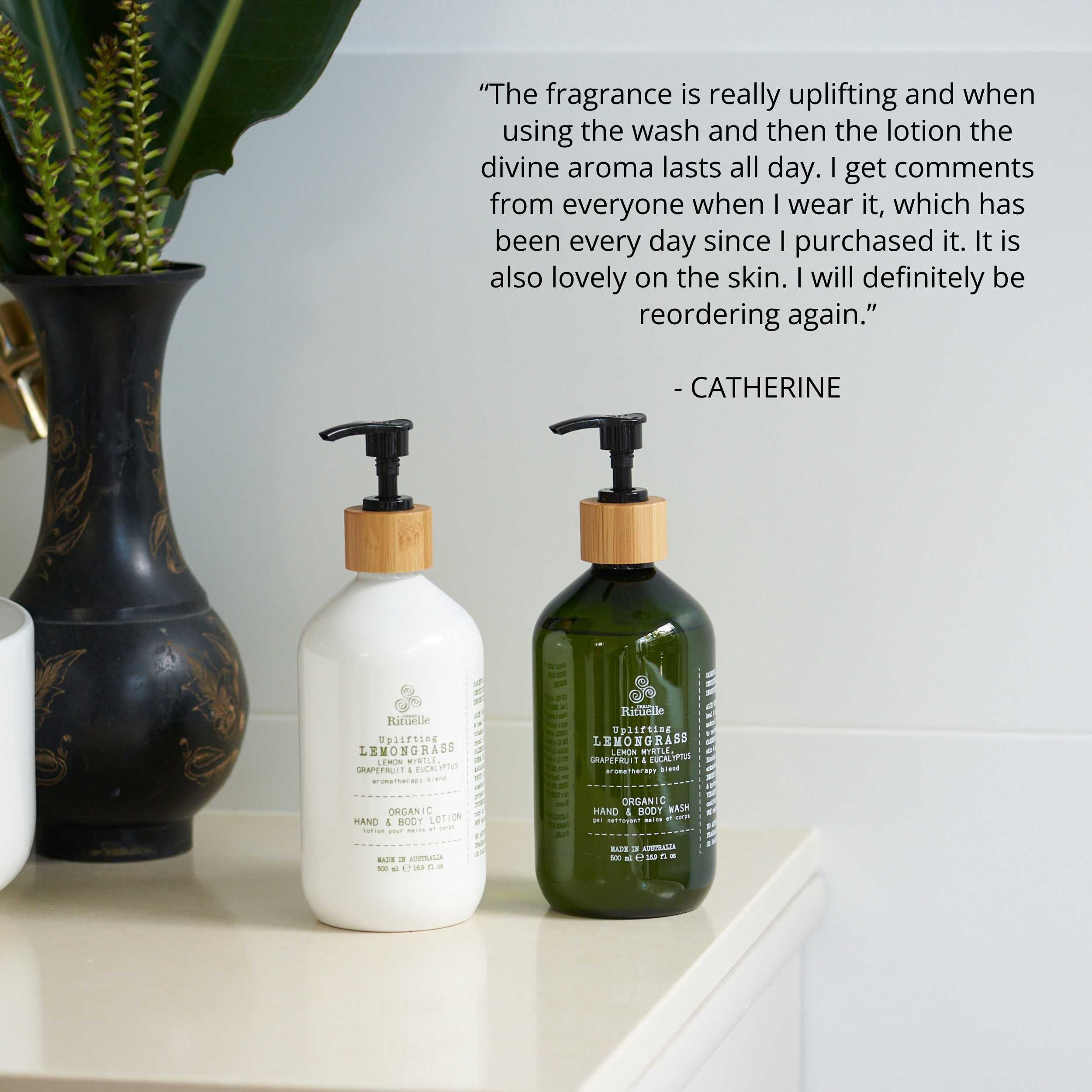 Lemongrass, Lemon Myrtle, Grapefruit & Eucalyptus<br> Hand & Body Wash | 500ml