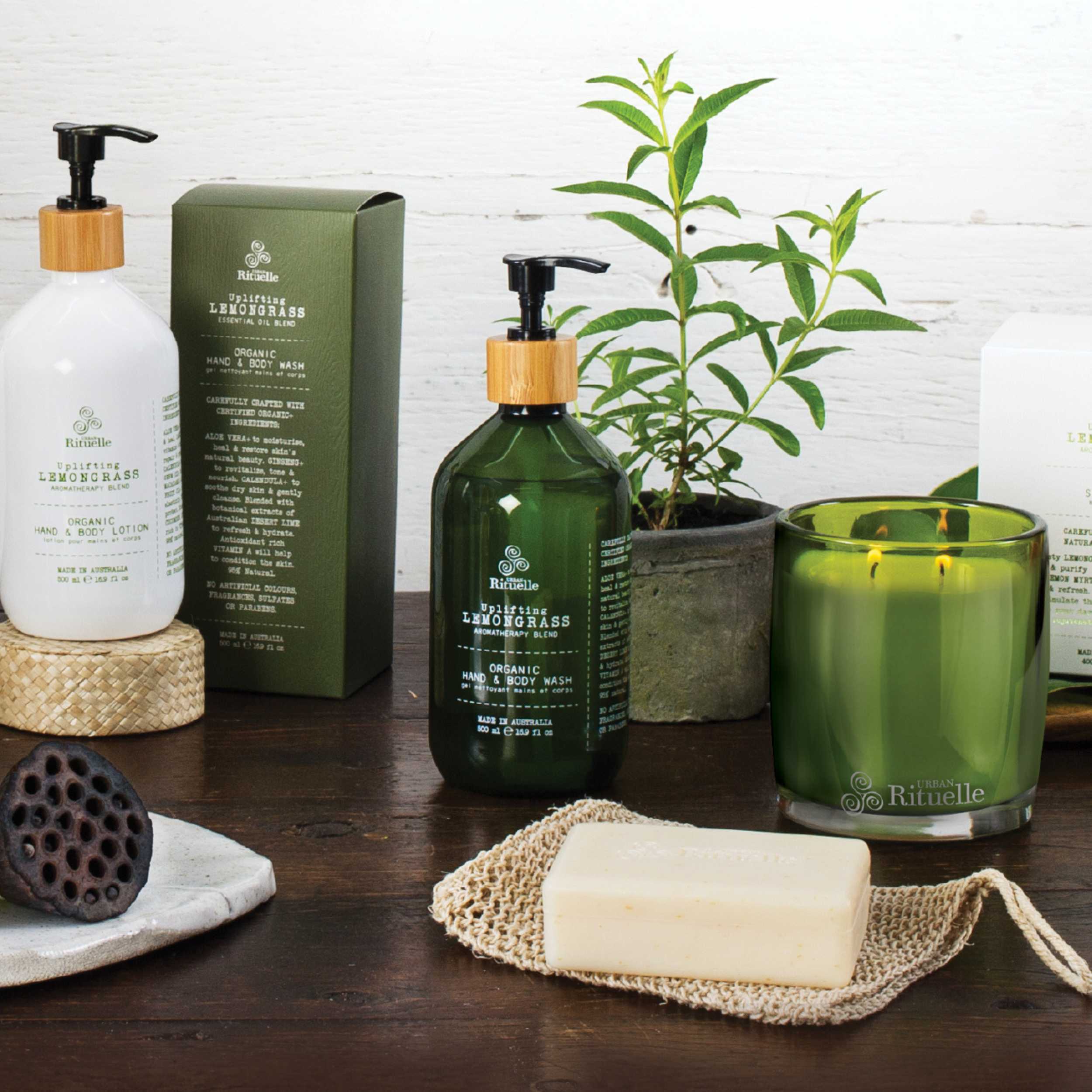 Lemongrass, Lemon Myrtle, Grapefruit & Eucalyptus<br> Hand & Body Wash | 500ml