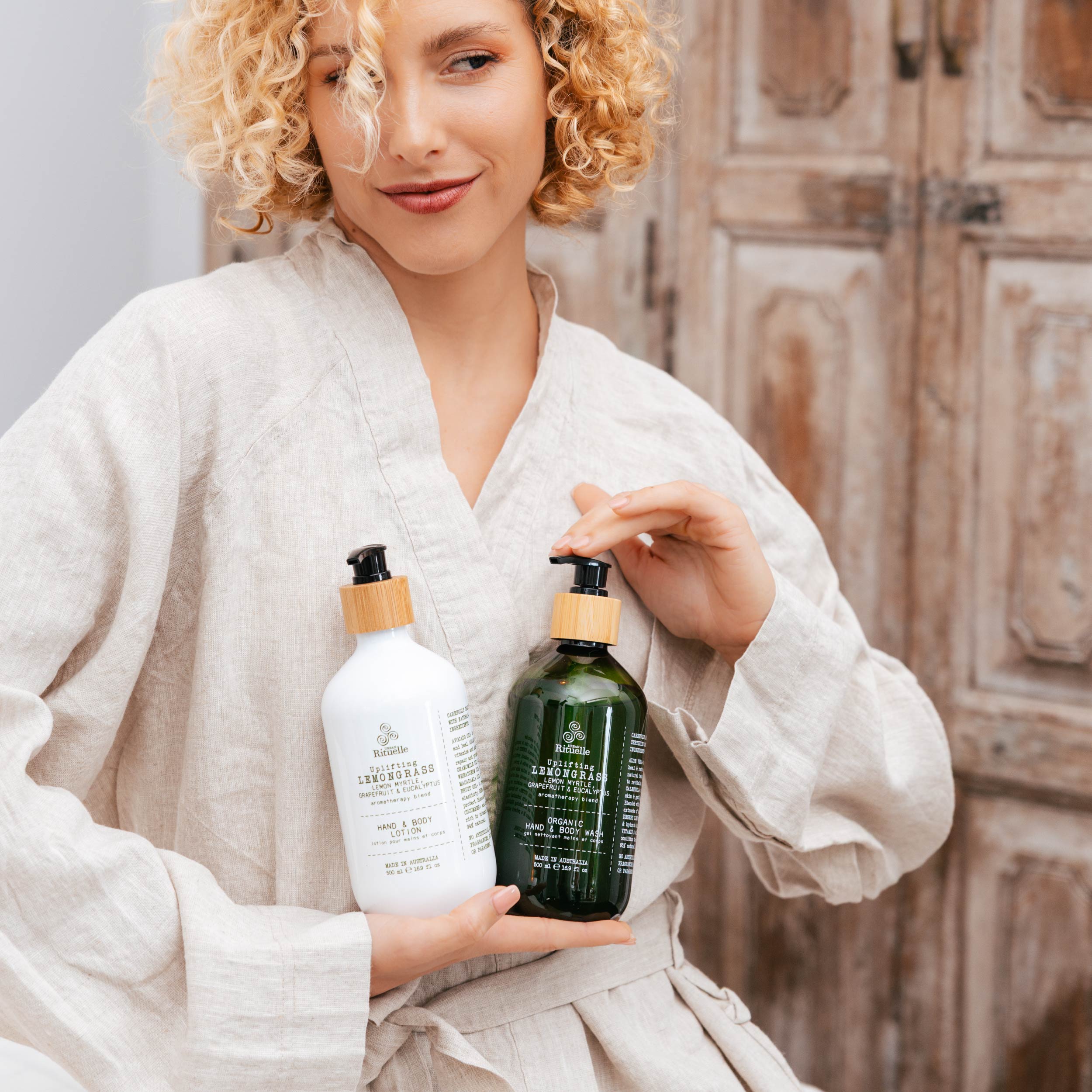 Lemongrass, Lemon Myrtle, Grapefruit & Eucalyptus<br> Hand & Body Lotion | 500ml