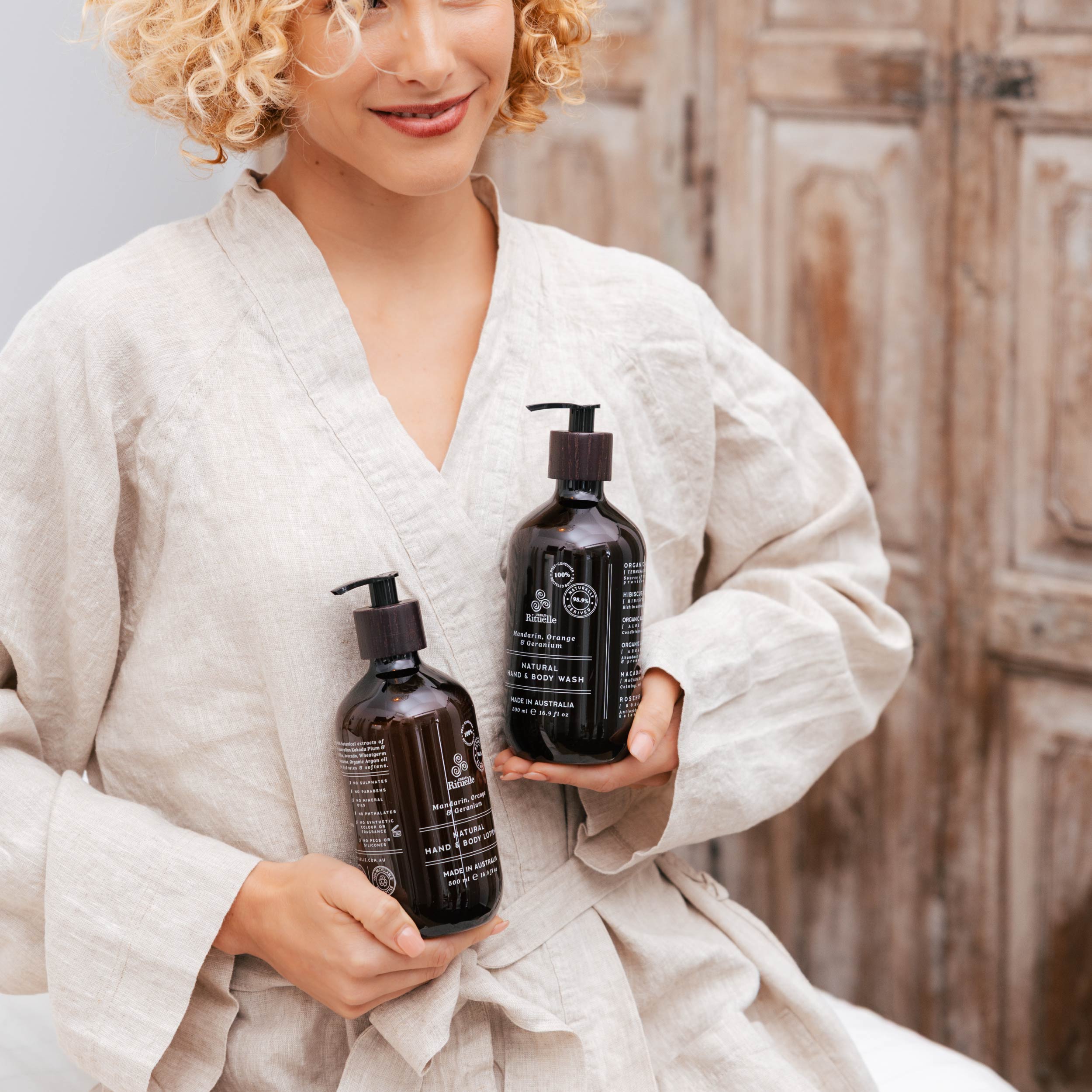 Mandarin, Orange & Geranium<br> Natural Hand & Body Lotion | 500ml