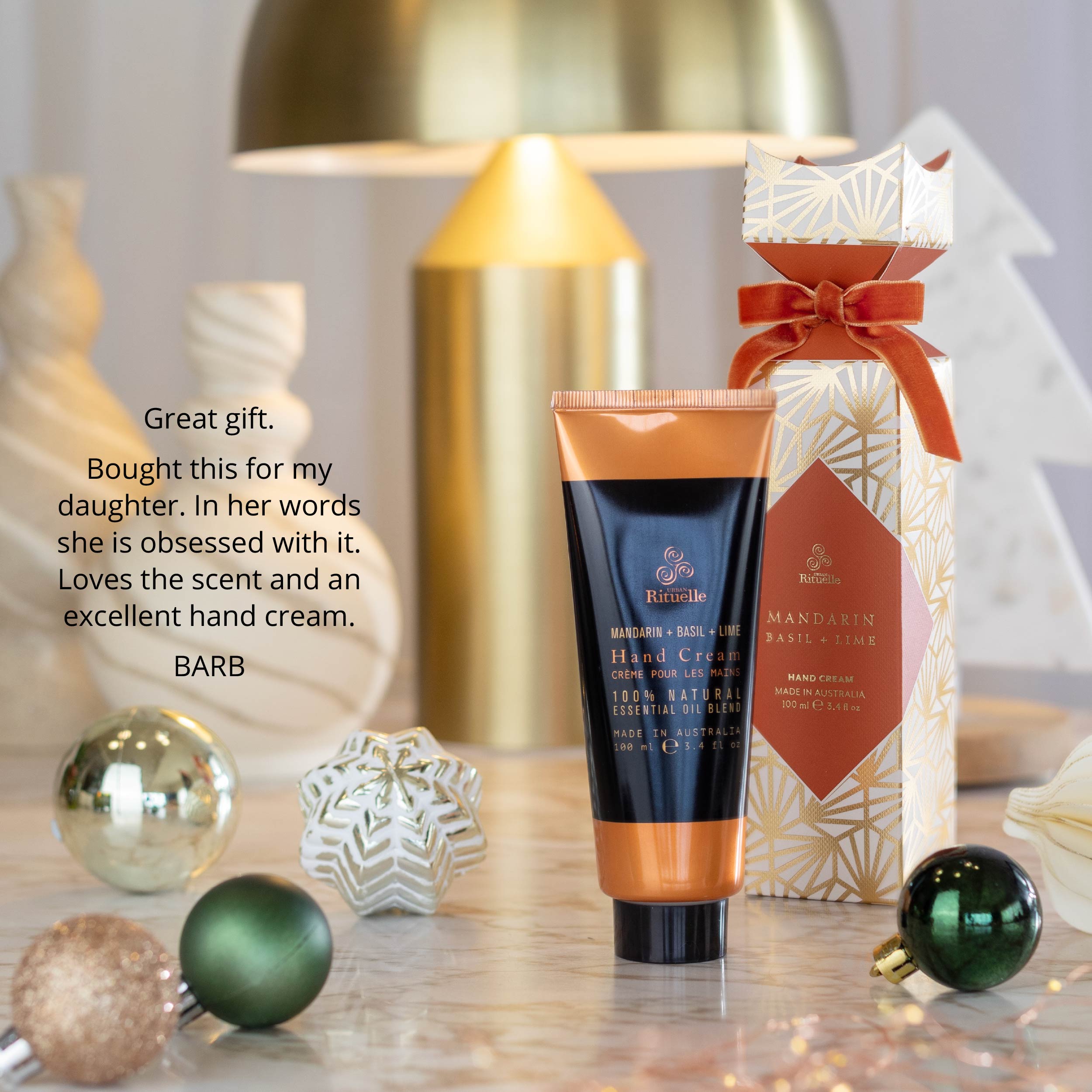 Mandarin, Basil & Lime<br> Hand Cream Bon Bon | 100ml
