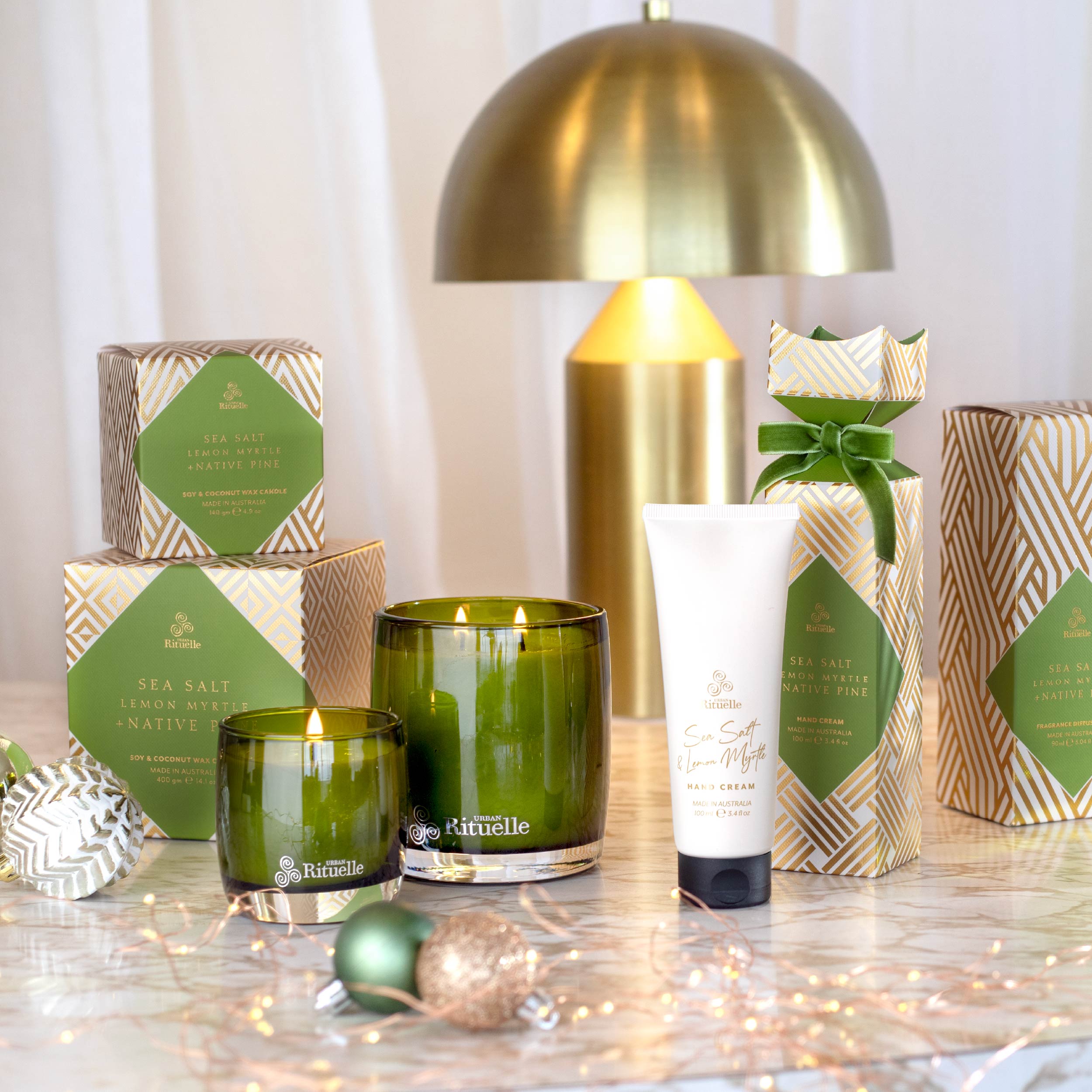 Sea Salt, Lemon Myrtle + Native Pine <br> Hand Cream Bon Bon | 100ml
