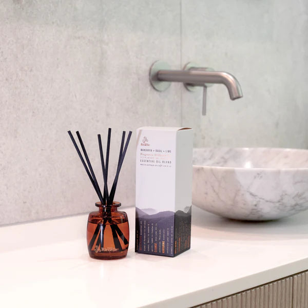 Mandarin, Basil & Lime<br> Mini Fragrance Diffuser Set | 90ml