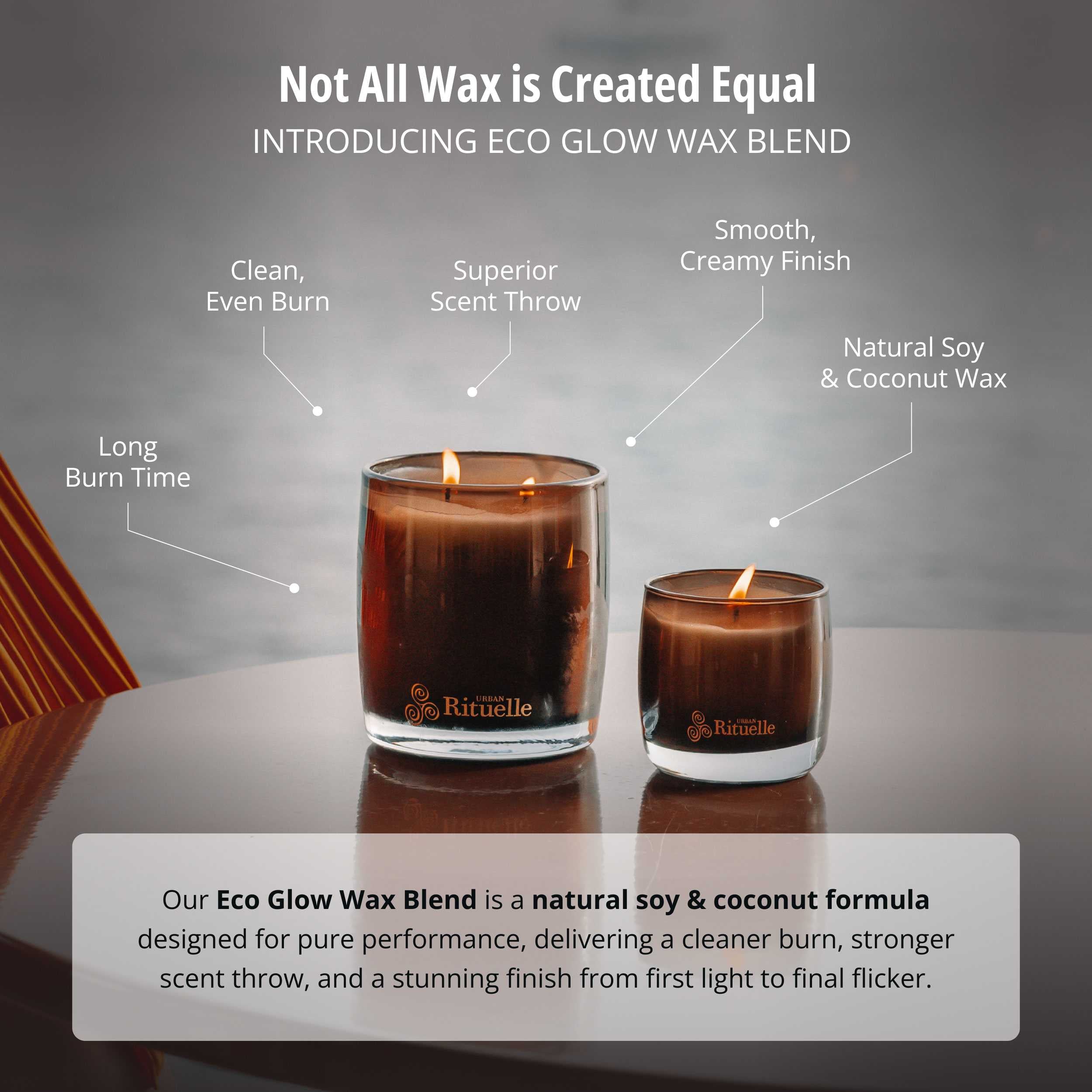 Black Amber, Rosewood & Cedar<br> Scented Soy Candle | 140gm